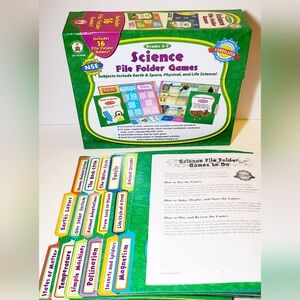 Science File Folder Games, Grades 2-3